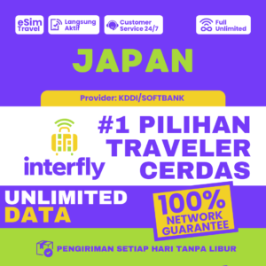 eSIM Interfly Japan Unlimited