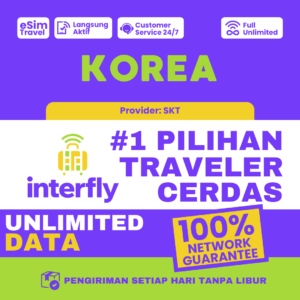 eSIM Interfly South Korea / Korea Unlimited