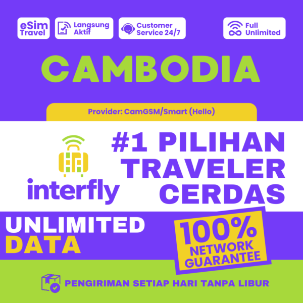 eSIM Interfly Cambodia Unlimited