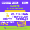eSIM Interfly Europe 42 Countries Unlimited