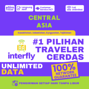 eSIM Interfly Central Asia Unlimited