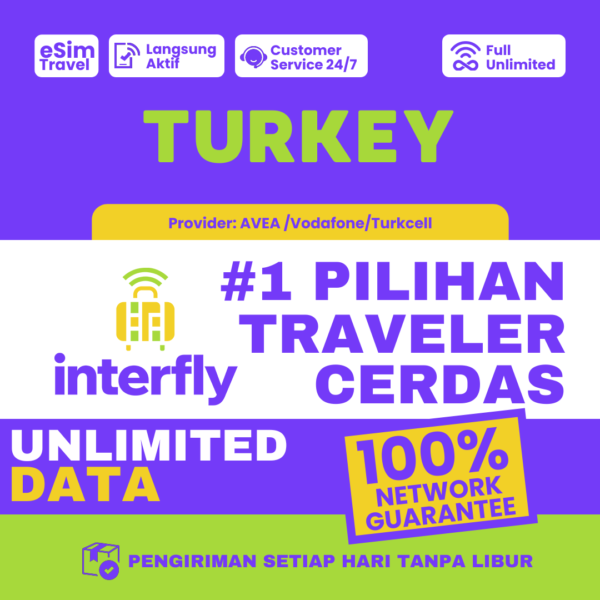eSIM Interfly Turkey Unlimited