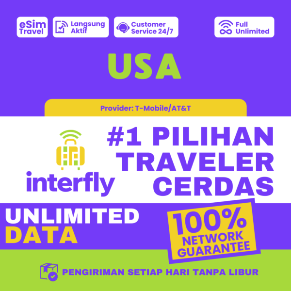 eSIM Interfly USA Unlimited