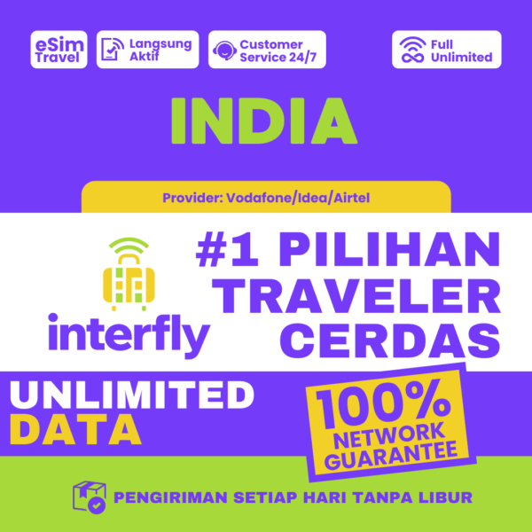 eSIM Interfly India Unlimited