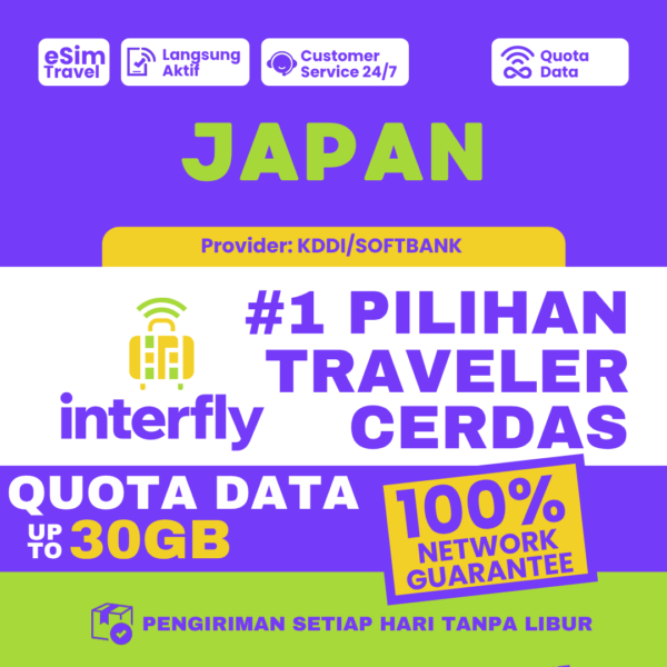 eSIM Interfly Japan Data Package