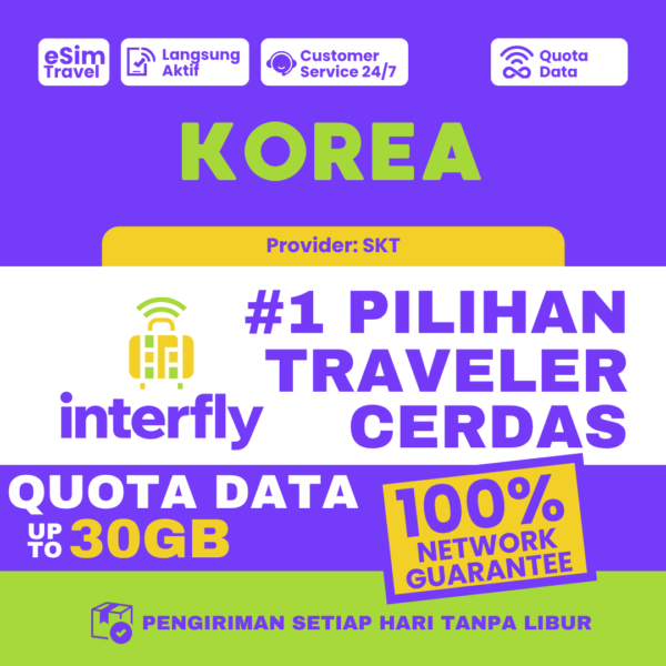 eSIM Interfly South Korea Data Package