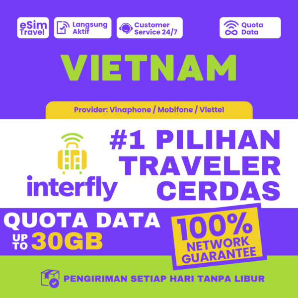 eSIM Interfly Vietnam Data Package