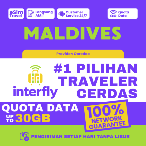 eSIM Interfly Maldives Data Package