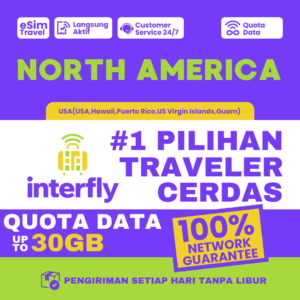 eSIM Interfly North America Data Package