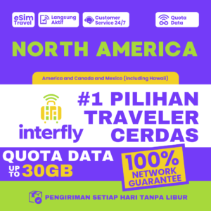 eSIM Interfly USA Canada Data Package