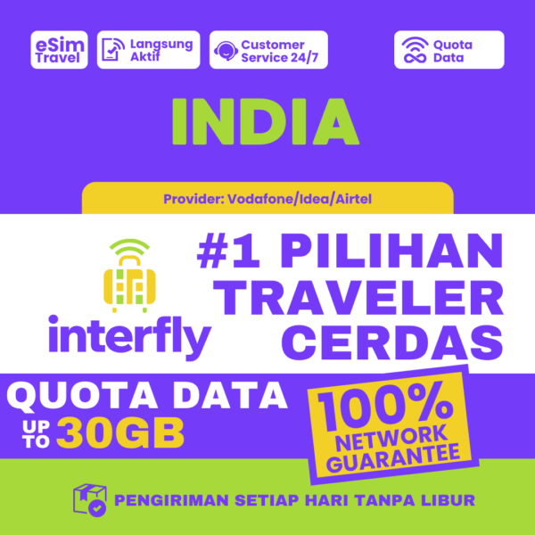 eSIM Interfly India Data Package