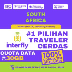 eSIM Interfly South Africa Data Package